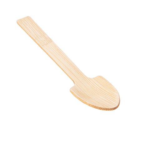 CUILLÈRES À CAFÉ  10,5 CM NATUREL BAMBOU (100 UNITÉ)