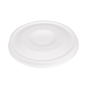 COUVERCLES POUR GOBELETS 9CM 'BIONIC'  Ø 90 MM BLANC BAGASSE (1000 UNITÉ)