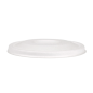 COUVERCLES POUR GOBELETS 9CM 'BIONIC'  Ø 90 MM BLANC BAGASSE (1000 UNITÉ)