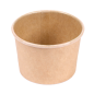 PETITS POTS 70 ML (2,3 oz) 210 + 18 PE G/M2 Ø6/5x4 CM MARRON CARTON (1000 UNITÉ)