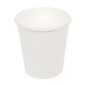 PETITS POTS 120 ML (4 oz) 210 + 18 PE G/M2 Ø6/4,5x6,5 CM BLANC CARTON (1000 UNITÉ)