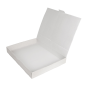 PLATEAUX MODULABLES 'THEPACK' 330 G/M2 40x30x5 CM BLANC CARTON ONDULÉ MICROCANAL (100 UNITÉ)