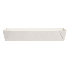 BOÎTES 'THEPACK' 250 G/M2 7x30x5 CM BLANC CARTON ONDULÉ NANO-MICRO (200 UNITÉ)