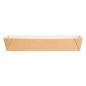 BOÎTES 'THEPACK' 240 G/M2 7x30x5 CM NATUREL CARTON ONDULÉ NANO-MICRO (200 UNITÉ)