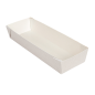 BOÎTES 'THEPACK' 230 + 12PP G/M2 11x30x5 CM BLANC CARTON ONDULÉ NANO-MICRO (200 UNITÉ)