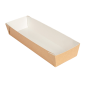 BOÎTES 'THEPACK' 220 + 12PP G/M2 11x30x5 CM NATUREL CARTON ONDULÉ NANO-MICRO (200 UNITÉ)