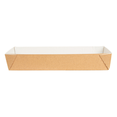 BOÎTES 'THEPACK' 220 + 12PP G/M2 11x30x5 CM NATUREL CARTON ONDULÉ NANO-MICRO (200 UNITÉ)