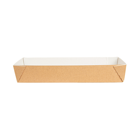 BOÎTES 'THEPACK' 220 + 12PP G/M2 11x30x5 CM NATUREL CARTON ONDULÉ NANO-MICRO (200 UNITÉ)