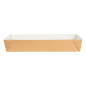 BOÎTES 'THEPACK' 220 + 12PP G/M2 11x30x5 CM NATUREL CARTON ONDULÉ NANO-MICRO (200 UNITÉ)