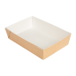 BOÎTES 'THEPACK' 220 + 12PP G/M2 22x15x5 CM NATUREL CARTON ONDULÉ NANO-MICRO (200 UNITÉ)