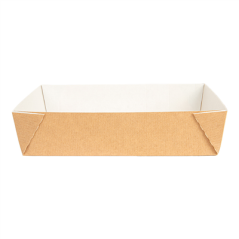 BOÎTES 'THEPACK' 220 + 12PP G/M2 22x15x5 CM NATUREL CARTON ONDULÉ NANO-MICRO (200 UNITÉ)
