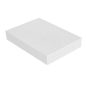 COUVERCLES SANS FENÊTRE POUR BOÎTES 254.77 'THEPACK' 250 G/M2 11x15x2 CM BLANC CARTON ONDULÉ NANO-MICRO (200 UNITÉ)