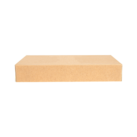 COUVERCLES SANS FENÊTRE POUR BOÎTES 254.78 'THEPACK' 240 G/M2 11x15x2 CM NATUREL CARTON ONDULÉ NANO-MICRO (200 UNITÉ)