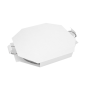 BOÎTE POUR PAELLAS  360 G/M2 50,5x50,5x5 CM BLANC CARTON (100 UNITÉ)