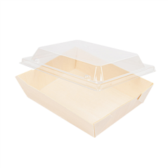 COMBO BARQUETTES + COUVERCLES PET