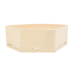 MINI RÉCIPIENTS POUR MISE EN BOUCHE  10,5x6,2x3,5 CM NATUREL BOIS (200 UNITÉ)