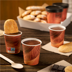 GOBELETS BOISSONS CHAUDES 1 PAROI