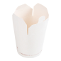RÉCIPIENTS MULTIUSAGES 'COMPOSTABLE' 480 ML 325 G/M2 Ø8x9 CM BLANC CARTON (600 UNITÉ)