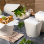 RÉCIPIENTS MULTIUSAGES 'COMPOSTABLE' 960 ML 325 G/M2 Ø9x10,8 CM BLANC CARTON (450 UNITÉ)