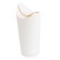 GOBELETS À FRITES AVEC FERMETURE 'COMPOSTABLE' 22 OZ - 660 ML 242 G/M2 8,5x18 CM BLANC CARTON (1000 UNITÉ)