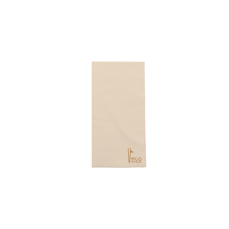 SERVIETTES P.1/8 'ECO-BAMBOO' 70 G/M2 40x40 CM NATUREL BAMBOU (600 UNITÉ)