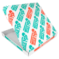 BOÎTES PIZZA MICROCANNELURE 100% VIERGE  340 G/M2 32x32x3,5 CM BLANC CARTON (100 UNITÉ)