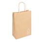 SACS SOS AVEC ANSES  80 G/M2 20+10x29 CM NATUREL KRAFT (250 UNITÉ)