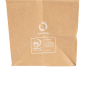 SACS SOS AVEC ANSES  80 G/M2 20+10x29 CM NATUREL KRAFT (250 UNITÉ)