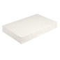 BOÎTES CATERING, PLATE 'THEPACK DAMASCO' 310 G/M2 28x42x6 CM BLANC CARTON ONDULÉ NANO-MICRO (100 UNITÉ)