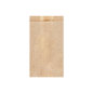 SACHETS 'GRILL&GO' 38 GR/M2 12+4x20 CM NATUREL KRAFT (500 UNITÉ)