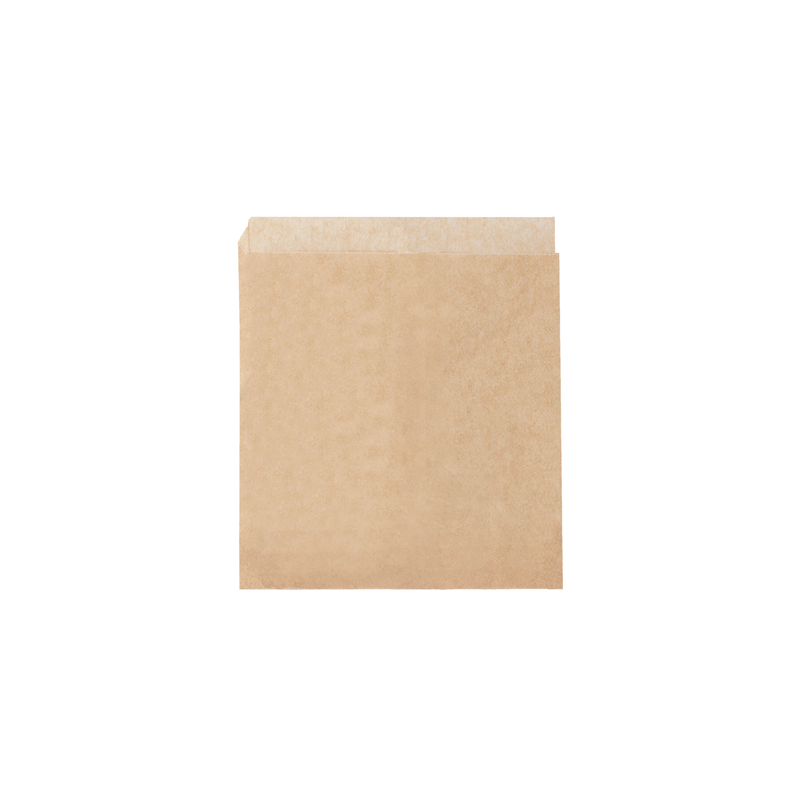 PAPIER INGRAISSABLES OUVERT 2 CÔTÉS 'GRILL&GO' 38 GR/M2 16x16,5 CM NATUREL KRAFT (500 UNITÉ)