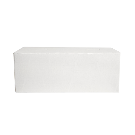 BOÎTES REPAS À EMPORTER 'THEPACK' 1 L 250 G/M2 11x18x7 CM BLANC CARTON ONDULÉ NANO-MICRO (300 UNITÉ)