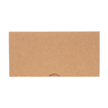 BOÎTES PATISSERIES SANS FENÊTRE 'THEPACK' 240 G/M2 16x16x8 CM NATUREL CARTON ONDULÉ NANO-MICRO (200 UNITÉ)