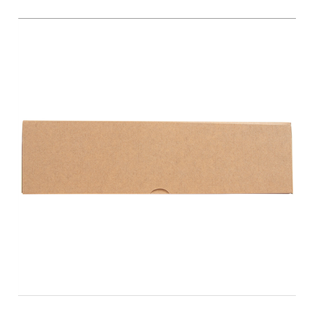 BOÎTES PATISSERIES SANS FENÊTRE 'THEPACK' 240 G/M2 30x30x8 CM NATUREL CARTON ONDULÉ NANO-MICRO (100 UNITÉ)