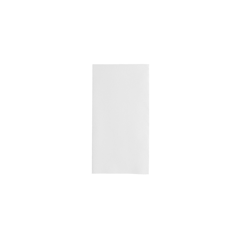 SERVIETTES P. 1/8  55 G/M2 50x50 CM BLANC AIRLAID (400 UNITÉ)