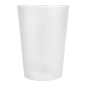 VERRES RÉUTILISABLES 100 ML Ø 5,4/4x7,7 CM TRANSPARENT PP (1400 UNITÉ)