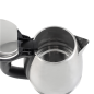 BOUILLOIRE ÉLECTRIQUE 1,5 L 20,3x15x24,5 CM ARGENTE INOX (1 UNITÉ)