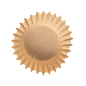 CAPSULES 'PETITS FOURS' 50 G/M2 Ø 4x2,5 CM NATUREL PARCH.INGRAISSABLE (500 UNITÉ)