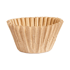 CAPSULES 'PETITS FOURS' 50 G/M2 Ø 2,4x2 CM NATUREL PARCH.INGRAISSABLE (500 UNITÉ)