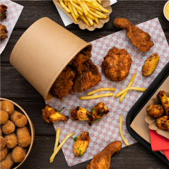 CONTAINERS POULET + COUVERCLES