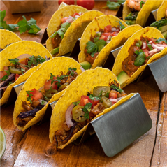 RACK POUR 3/4 TACOS