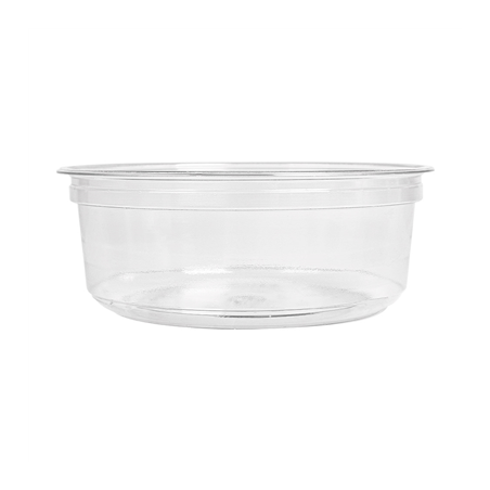 POTS TRAITEUR 250 ML Ø11,7x4,5 CM TRANSPARENT RPET (576 UNITÉ)