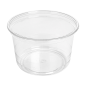 POTS TRAITEUR 500 ML Ø11,7x7,6 CM TRANSPARENT RPET (576 UNITÉ)