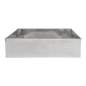 BOÎTE POUR BUFFET 'ARTINOX'  30x25,3x8 CM ARGENTE INOX (1 UNITÉ)