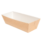 MOULES CUISSON PÂTISSERIE  230 G/M2 20,2x6,8x6,2 CM NATUREL KRAFT (300 UNITÉ)