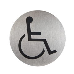 PLAQUE AUTOADHESIVE "ACCESSIBLE"