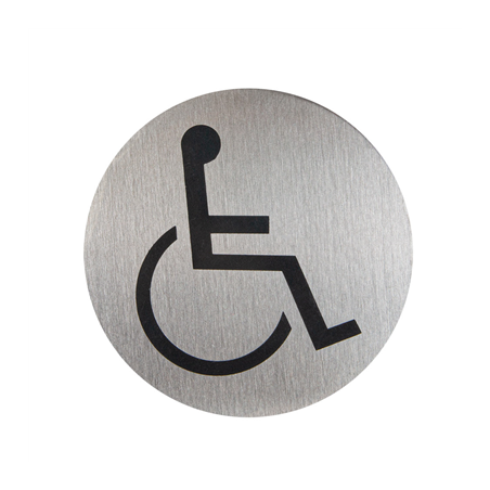 PLAQUE AUTOADHESIVE "ACCESSIBLE"