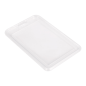 PORTE BADGE VERTICAL  5,4X8,5 CM TRANSPARENT PP (1 UNITÉ)