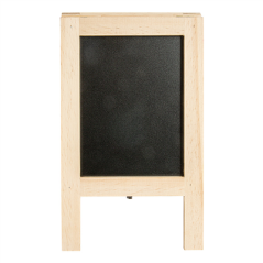 TABLEAU DOUBLE CÔTÉ  25x15x2 CM NATUREL BOIS (1 UNITÉ)