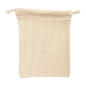 SACS FILET RÉUTILISABLES  17x23 CM BEIGE COTON (25 UNITÉ)